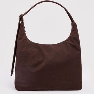 Baggu Nylon Shoulder Bag in Coffee